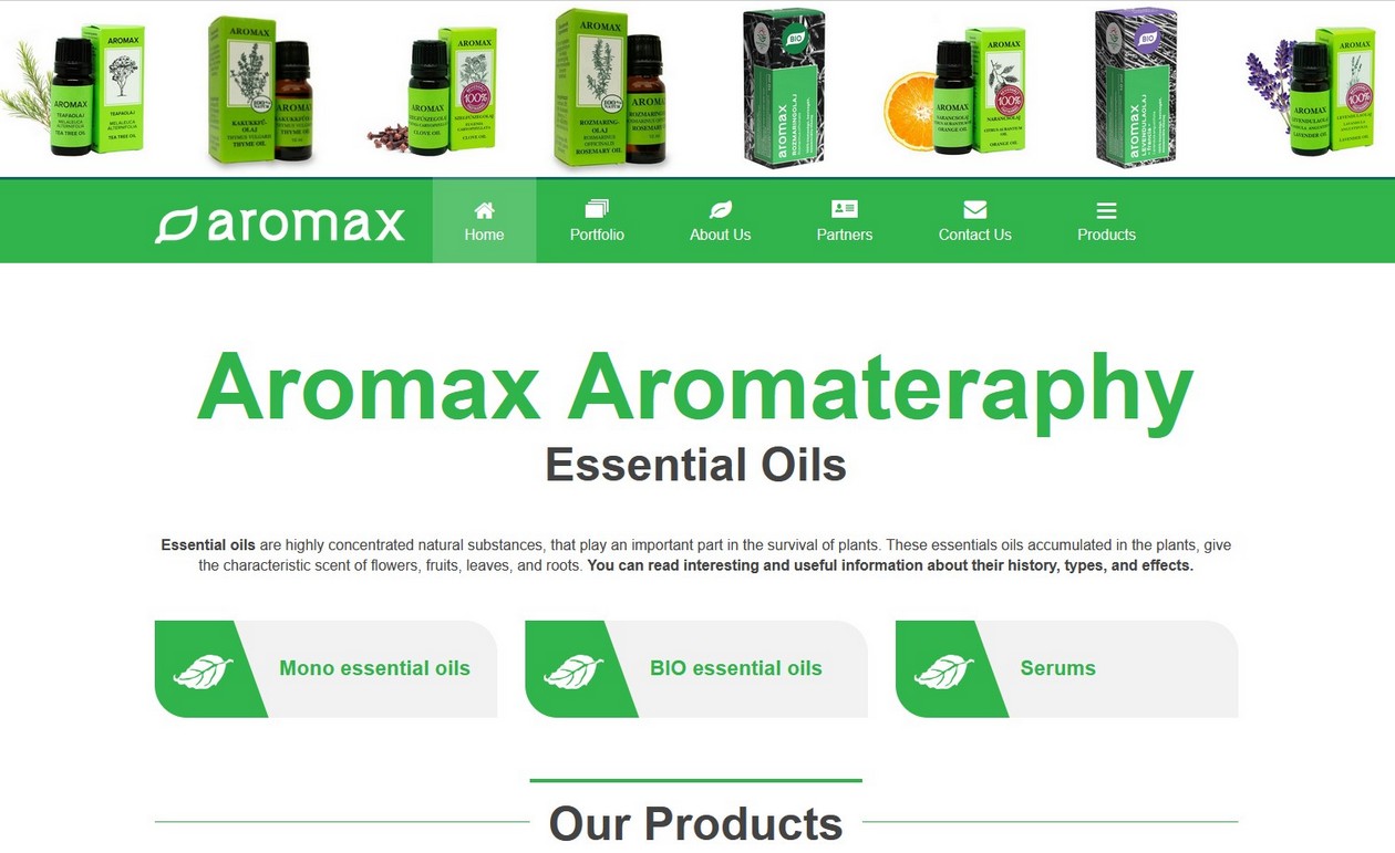 Aromax Aromateraphy