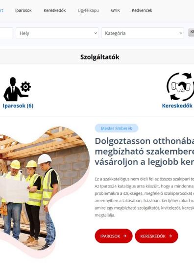 Iparos mesterek - Szakiparos kereső